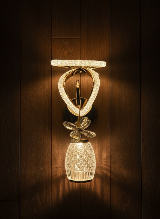 Modern Luxury Crystal Wall Sconce