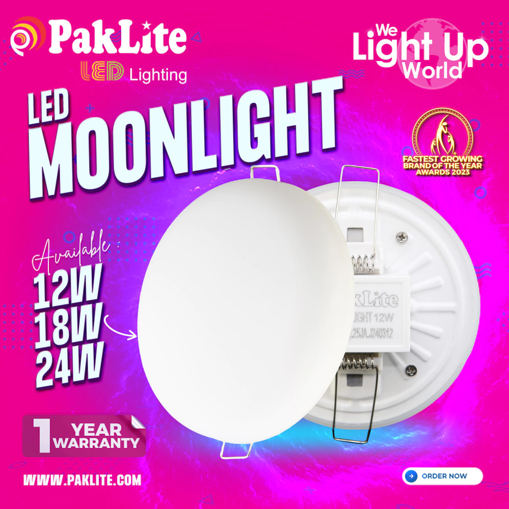 LED MOON LIGHT 12W- 1 YEAR WARRANTY
