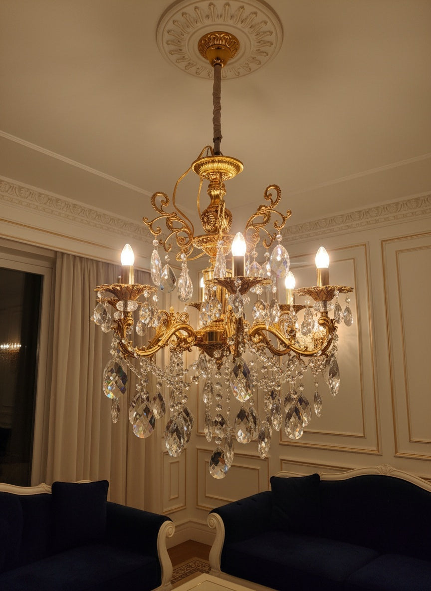 MODERN CHANDLIERS-6 LIGHT