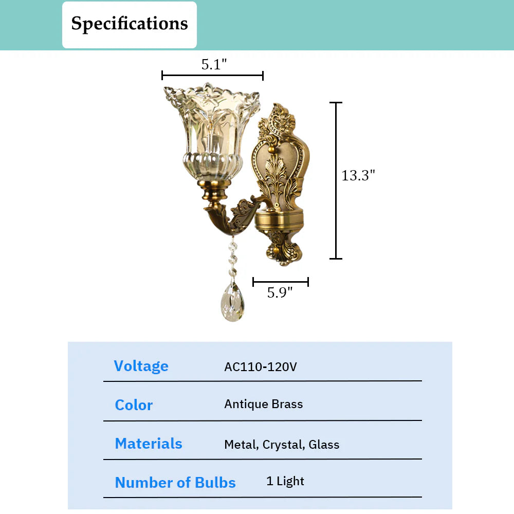 WALL LIGHT GOLDEN MODERN DESIGN