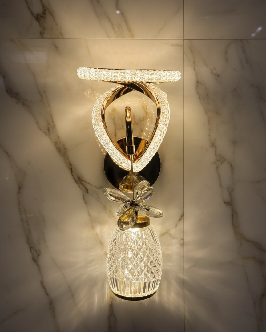 Modern Luxury Crystal Wall Sconce