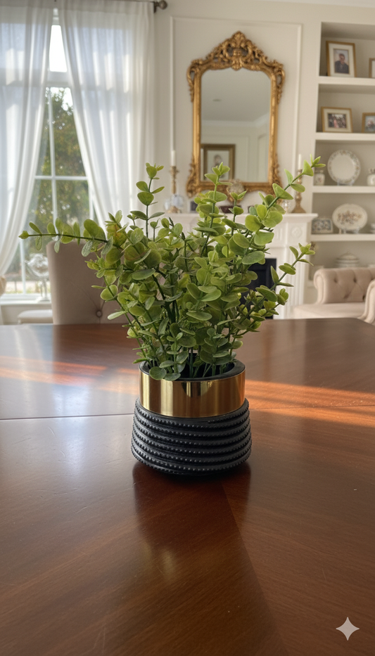 Gilded Whisper Faux Floral