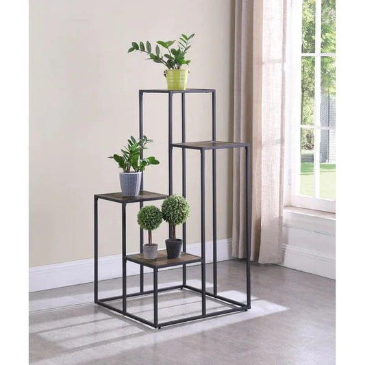 Plant Stand: Square Multi-Tiered Plant Stand